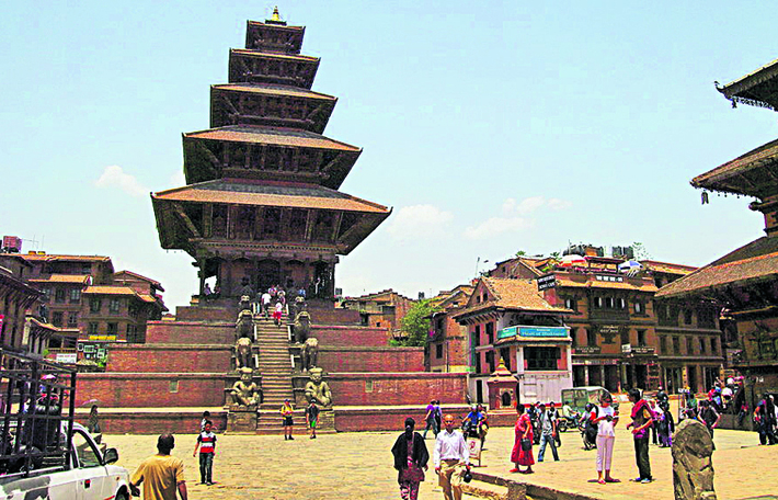 न्यातापोल अर्थात् पाँचतले मन्दिरको जीर्णोद्धार शुरु