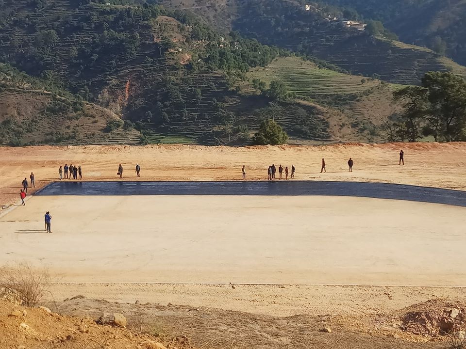 हिलो र धुलोका समस्याले बन्द बलेवा विमानस्थलको रनवे कालोपत्रे शुरु