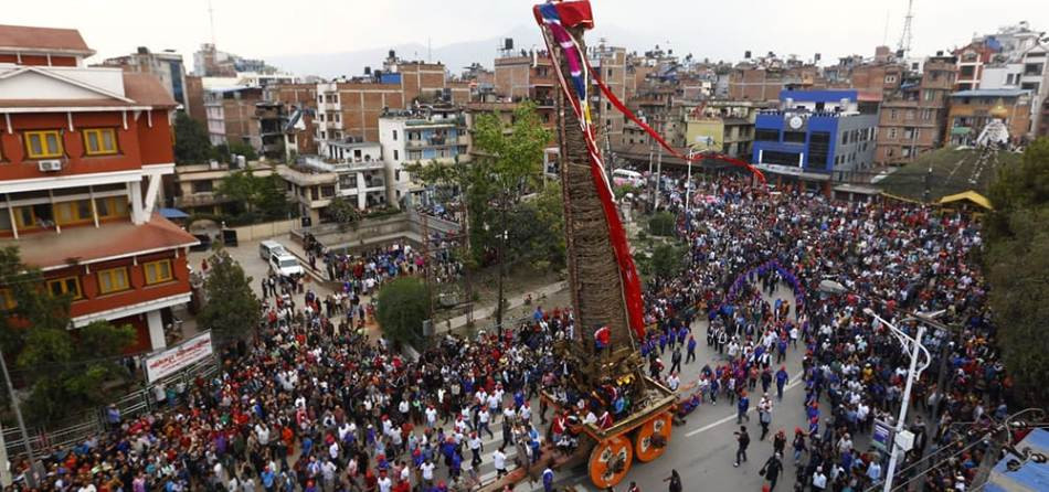अन्योलमा रातो मच्छिन्द्रनाथको जात्रा