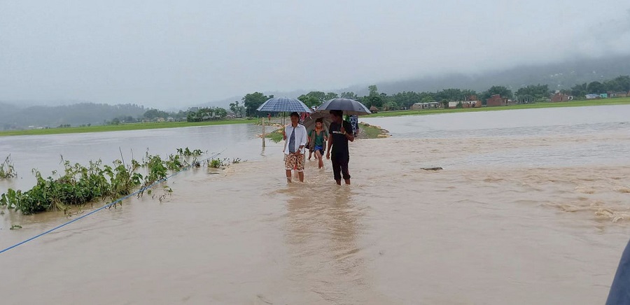 बिहीबारदेखि बाढीपहिराको जोखिमः सतर्कता अपनाउन आग्रह