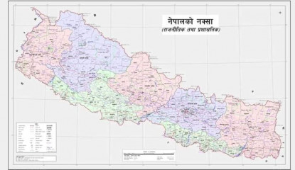 लिम्पियाधुरा, लिपुलेक र कालापानी समेटिएको नयाँ नक्सा सार्वजनिक 