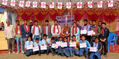 पुनर्वासमा प्रथम आधारभूत तह स्तरीय हाजिरीजवाफ प्रतियोगिता सम्पन्न,पपुलर प्रथम