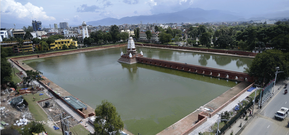 रानीपोखरीको नयाँ प्रवेशद्वार बन्दै