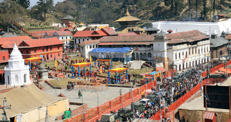 पशुपति मन्दिर वरपर मासु र मदिरा निषेध