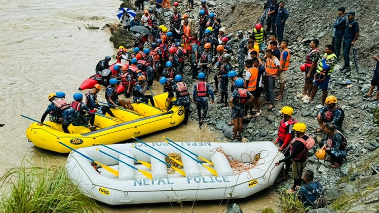 सिमलताल दुर्घटना : त्रिशूलीमा बेपत्ता बस नभेटिएपछि भारतीय टोली फर्किए