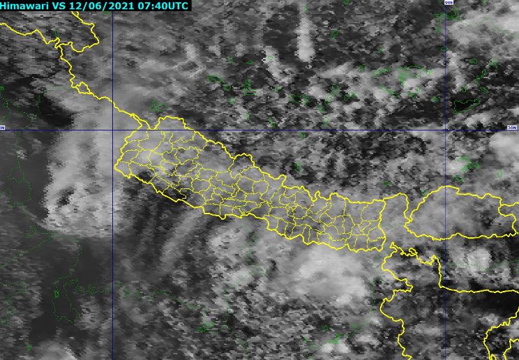 पश्चिमी वायुको प्रभाव बढ्ने : हल्का वर्षा र हिमपातको सम्भावना