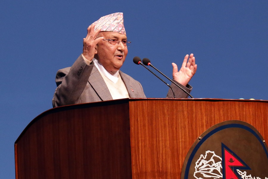 संविधान र कानूनभन्दा व्यक्ति विशेषको अनशन सर्वोपरि हुनुहुन्न: ओली