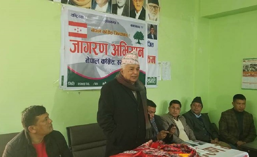 राजनीतिक संरक्षणमै ठूला भ्रष्टाचार हुन्छन्: रामचन्द्र पौडेल