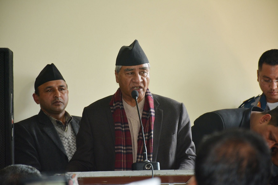 पार्टीमा अनुशासनको खाँचो छ: शेरबहादुर देउवा