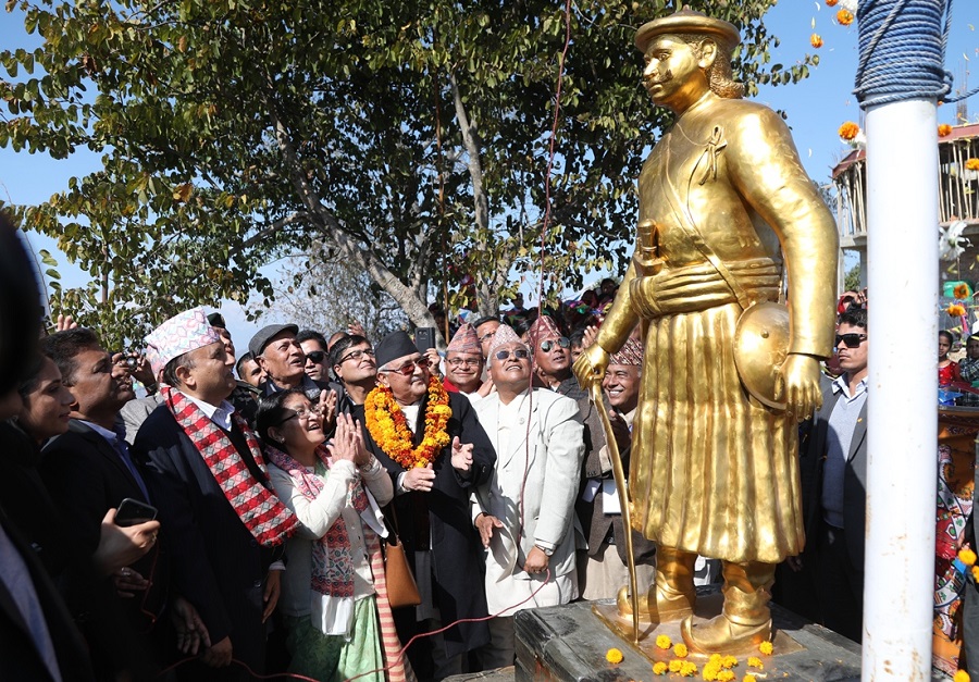 काजी कालु पाण्डेको समाधीस्थल नेपालीको तीर्थस्थल: प्रधानमन्त्री