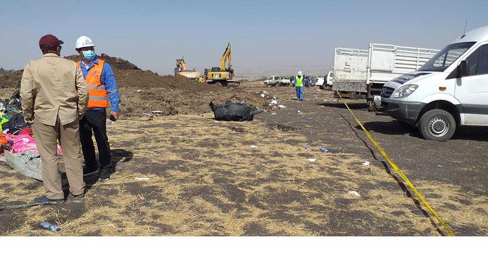 दुर्घटनाग्रस्त इथियोपियाली विमानको ‘ब्लाक बक्स’ भेटियो