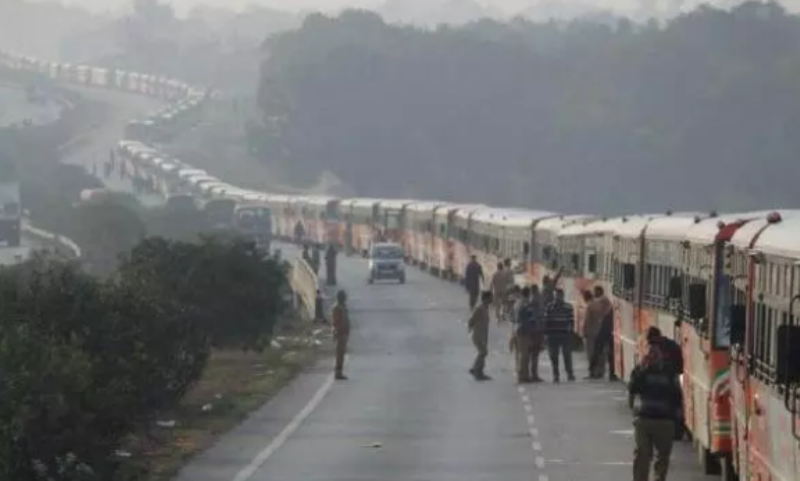 पाँच सय गाडीको र्याली निकालेर भारतले रच्यो विश्व रेकर्ड