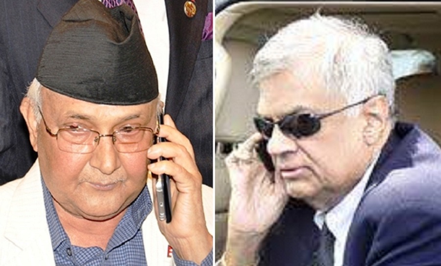 श्रीलंकाली समकक्षीलाई ओलीले भने, ‘श्रृंखलाबद्ध विष्फोट मानवता विरोधी कार्य’