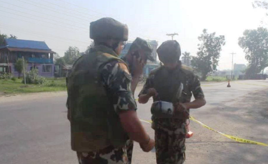 विप्लवको बम आतंक: सुन्दरहरैचामा भेटिएको कुकर बम सेनाद्वारा निष्क्रिय