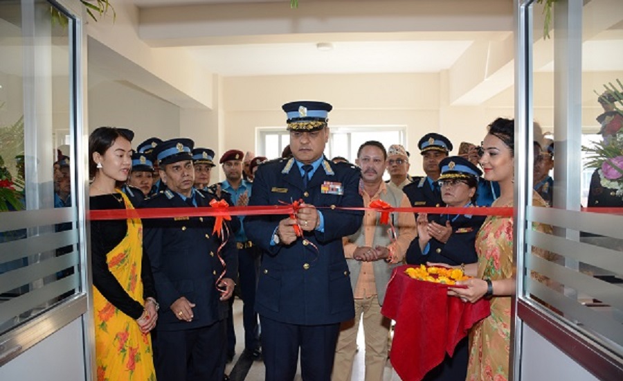 प्रहरी अस्पतालमा भीआईपी कक्ष र शिशु स्याहार केन्द्रको उद्घाटन