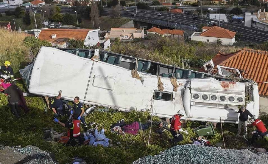 बस दुर्घटनामा २९ जर्मन पर्यटकको मृत्यु