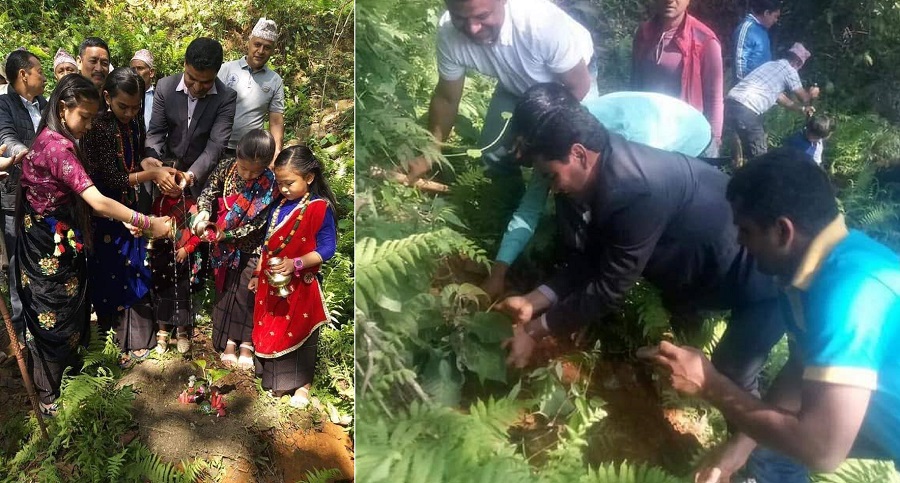 प्रदीप पौडेलको नेतृत्वमा नवीनतम् अभियान: देशैभर पानीको मूल संरक्षणको थालनी