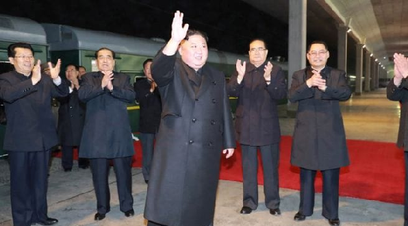 पुटिनलाई भेट्न रेल चढेर किम जोङ–उन रुस प्रस्थान