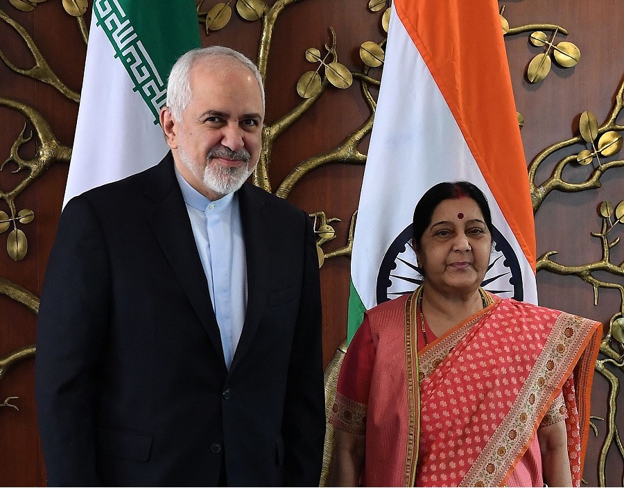इरानी विदेश मन्त्री भारतमा