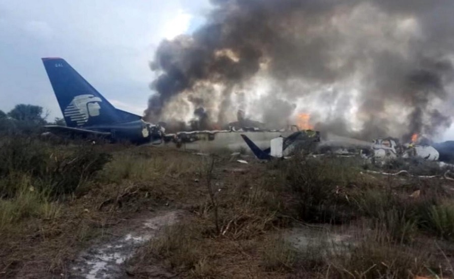 मेक्सिकोमा जेट दुर्घटनामा १३ जनाको मृत्यु भएको पुष्टि