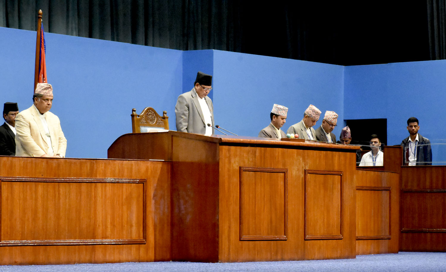 पूर्वमन्त्री पौडेलकाे निधनप्रति शोक प्रस्ताव पारित गर्दै संसद बैठक स्थगित