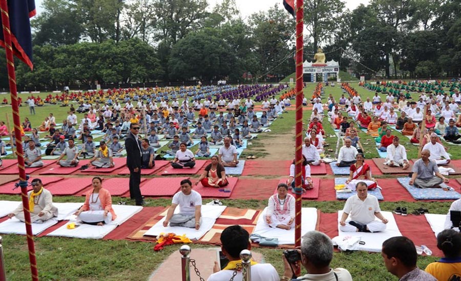 स्वस्थ शरीर र मानसिक सुखका लागि योगः उपराष्ट्रपति पुन