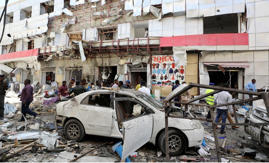 कार बम विस्फोटनमा परी १० मृत्यु, २६ घाइते