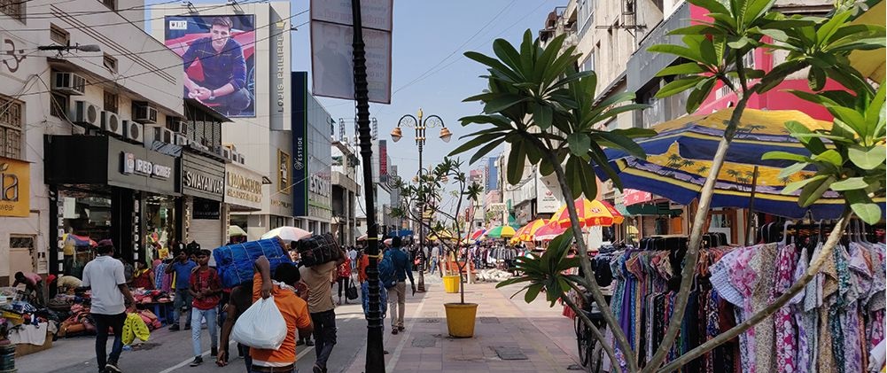 शान्त करोलबाग बजार