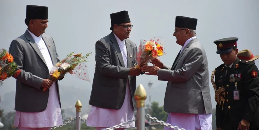 प्रधानमन्त्री ओली स्वदेश फर्किए