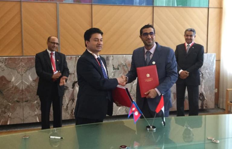 नेपाल र यूएईबीच नयाँ श्रम समझदारी