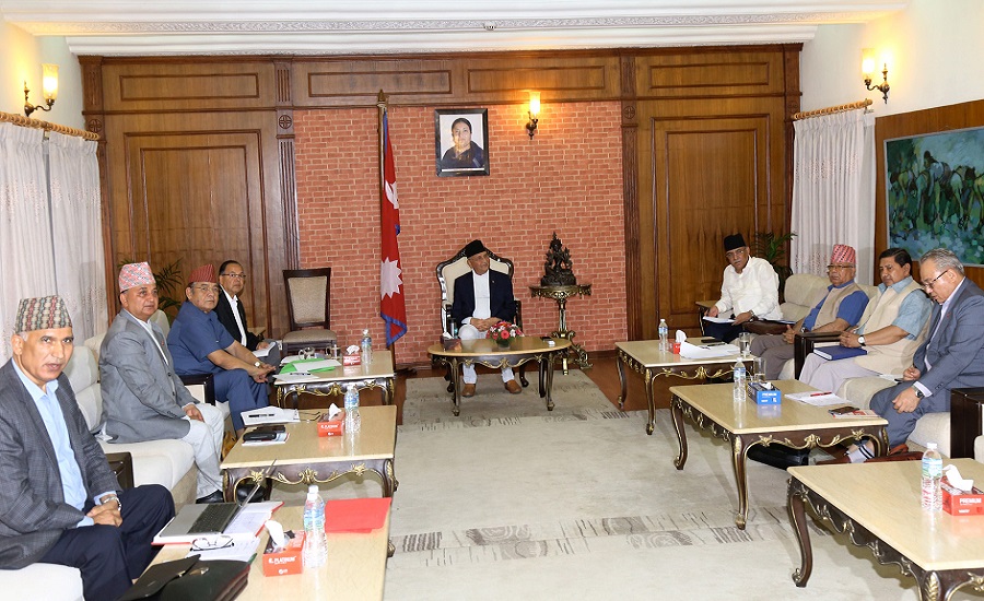 नेकपाले लगायो जिल्ला इन्चार्ज र सहइन्चार्जको टुङ्गो