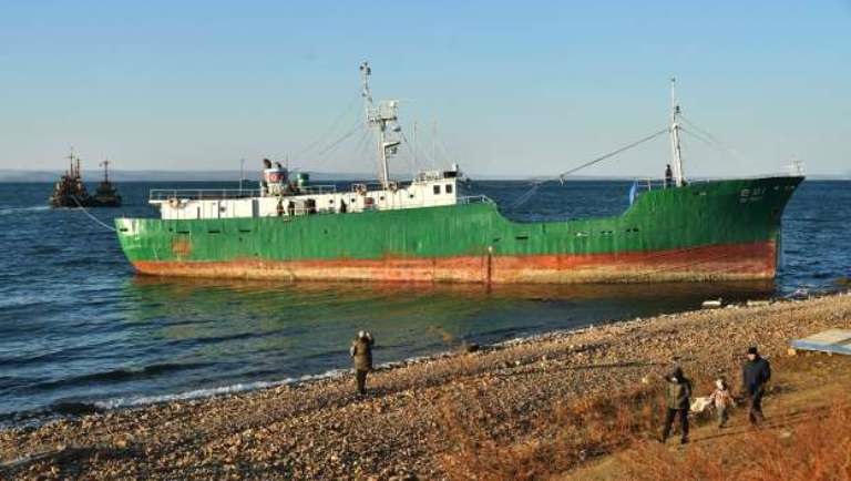 उत्तर कोरियाले नियन्त्रणमा लिएको रुसी डुङ्गा छोडिदियो