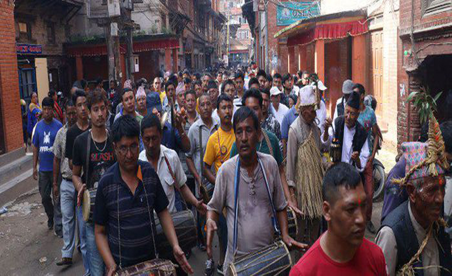 आजदेखि गाईजात्रा पर्व, भक्तपुरकाे तलेजुबाट शुरु गरिँदै