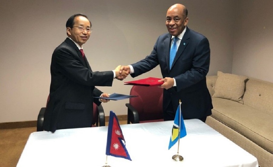 नेपाल र सेन्ट लुसियाबीच कूटनीतिक सम्बन्ध