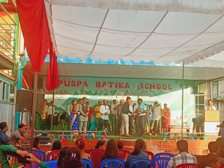 पुष्प वाटिका माध्यामिक विद्यालयको तीज नृत्य प्रतियोगिता
