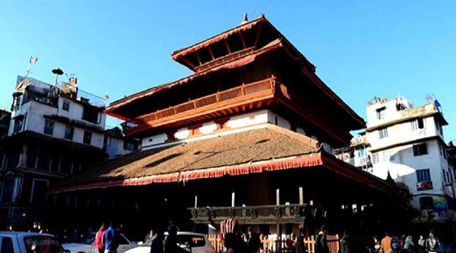 काष्ठमण्डप पुनःनिर्माणको आधा काम सम्पन्न