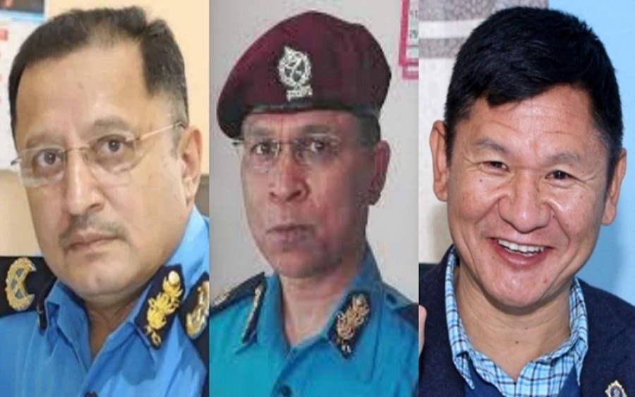 नेपाल प्रहरी तीन एआईजीको सरुवा
