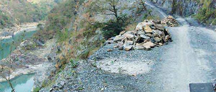 कालीगण्डकी करिडोरको पर्वत खण्ड डेढ वर्षदेखि अलपत्र