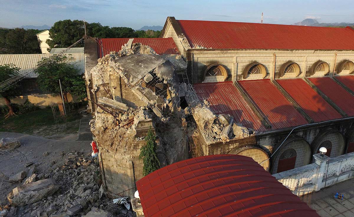 फिलिपिन्समा ६.४ म्याग्नीच्यूडको भूकम्प