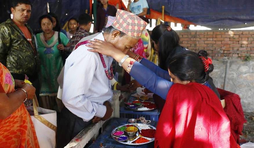 रानीपोखरीमा साँझ साढे सात बजेसम्म पूजा