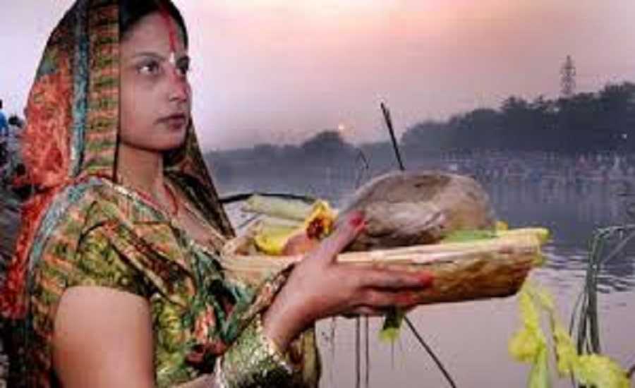 छठपर्वको नहाय खाय विधि गरिँदै