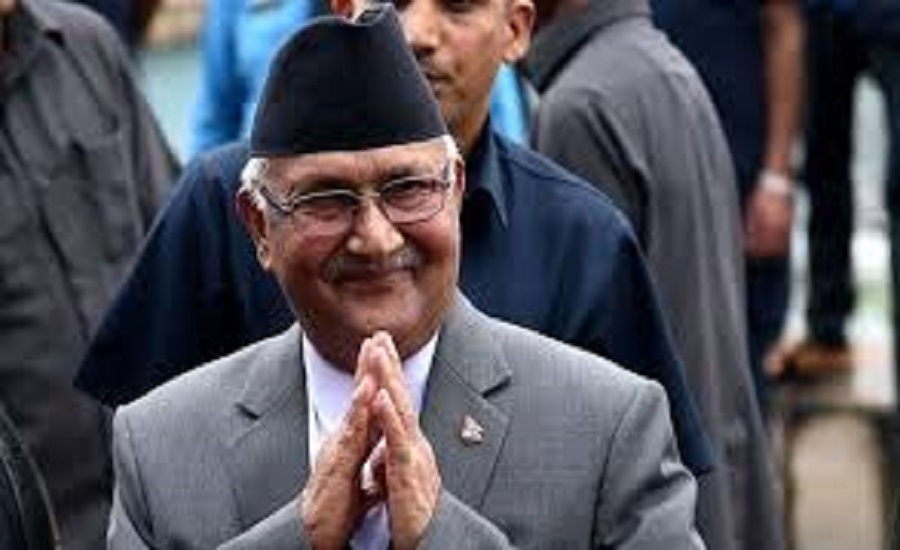 प्रधानमन्त्री ओली झापामा