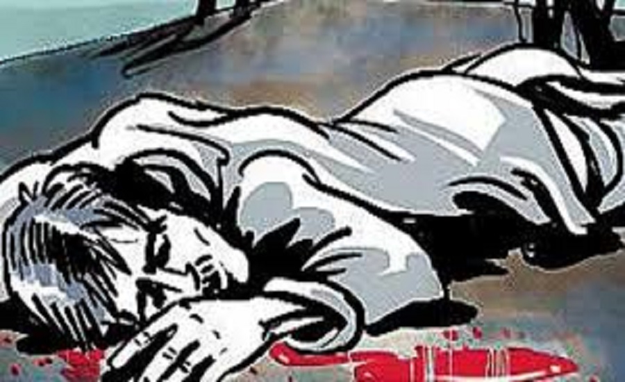 ढुङ्गाले हानेर श्रीमतीको हत्या