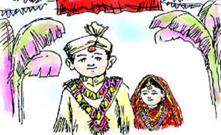 बाल विवाह बढ्दै