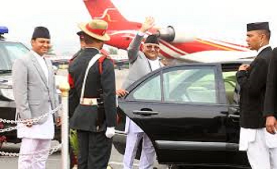 प्रधानमन्त्री ओली अजरबैजान प्रस्थान