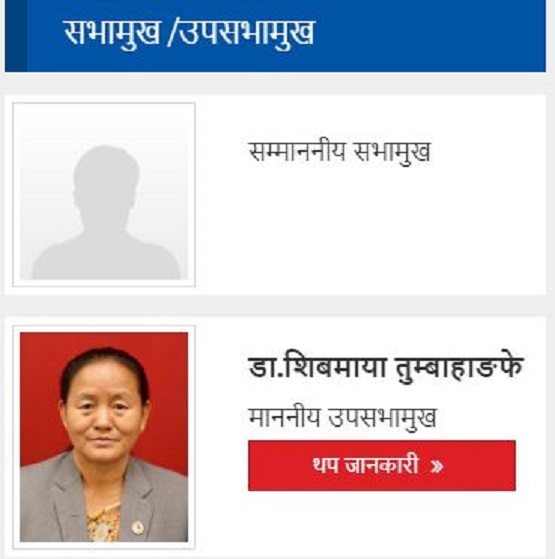 संसदको वेबसाइटबाट हटाइयो महराको नाम