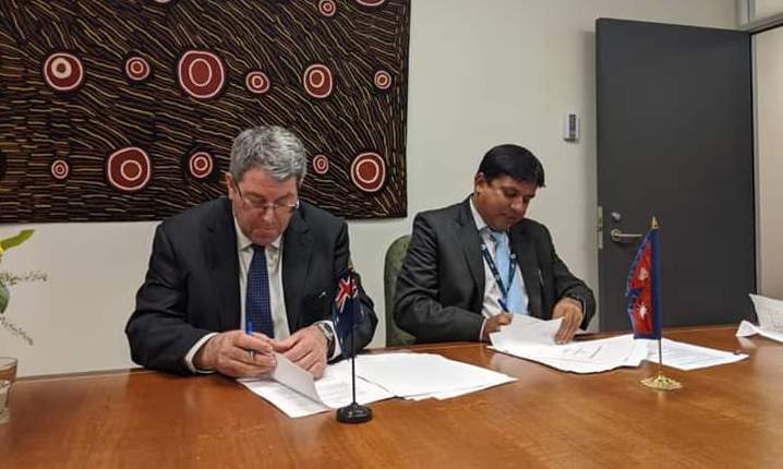 नेपाल र अस्ट्रेलियाबीच हवाई सम्झौता