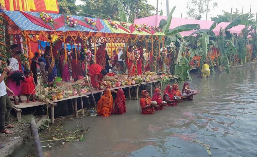 छठपूजा समापन