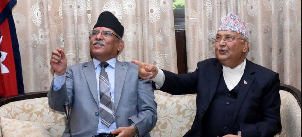 बालुवाटारमा ओली र प्रचण्डबिच भेटवार्ता