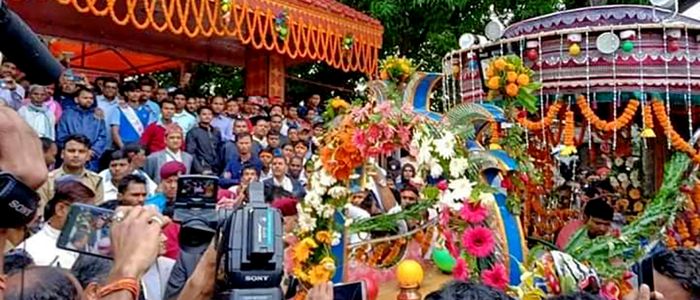 गढीमाई मेला भर्न भक्तजन आउन थाले